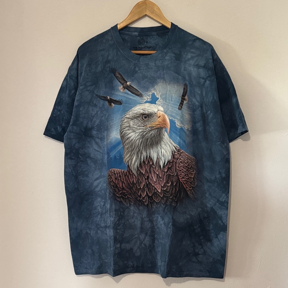 Vintage The Mountain Eagle Tie-Dye T-Shirt / XXL / 2009